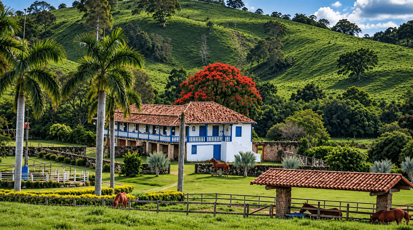 Fazenda Palestina e as origens rurais