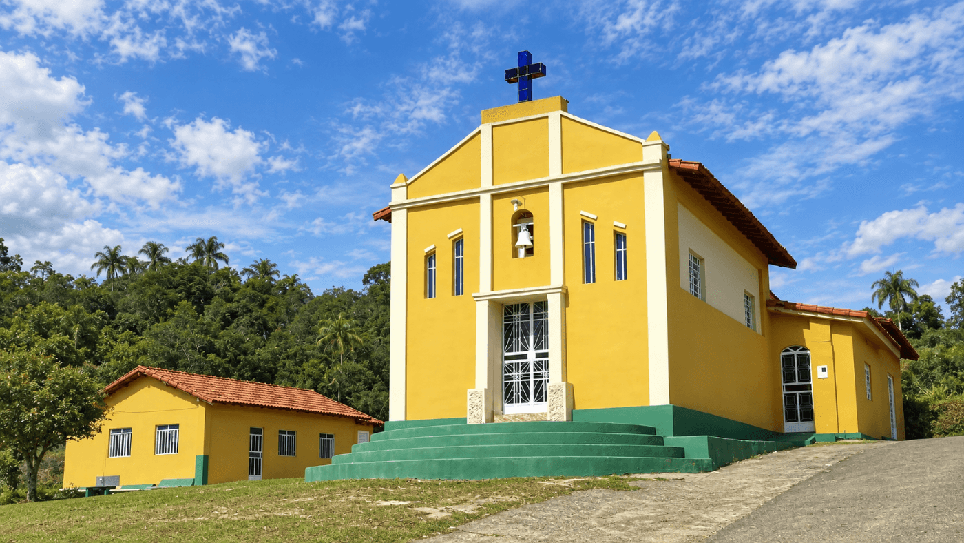Vista do povoado Fundão